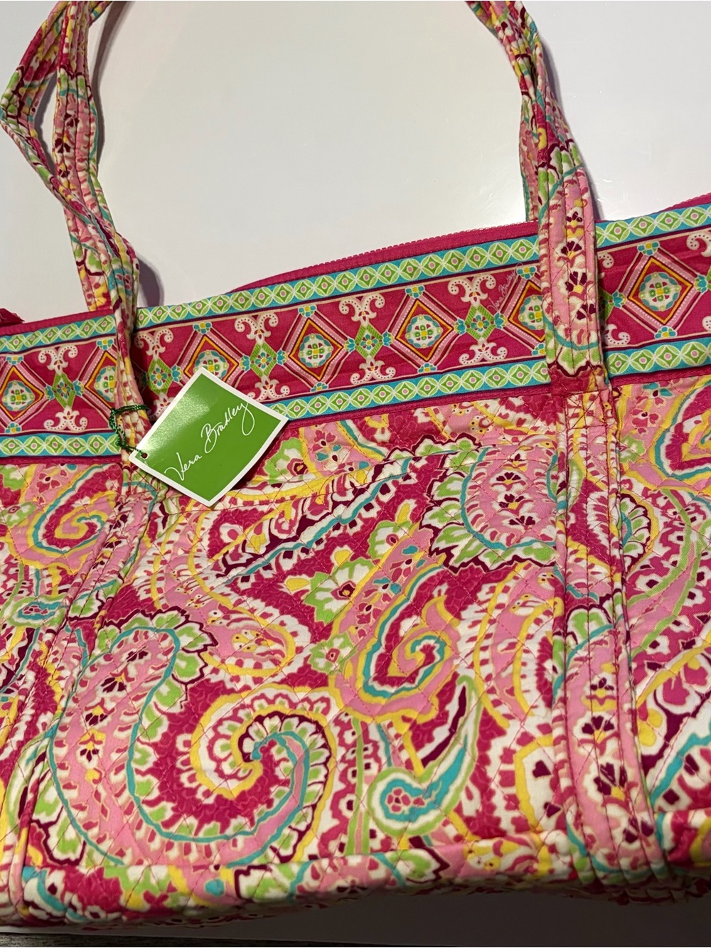 Vera Bradley Get Carried Away Travel Tote Tutti Frutti